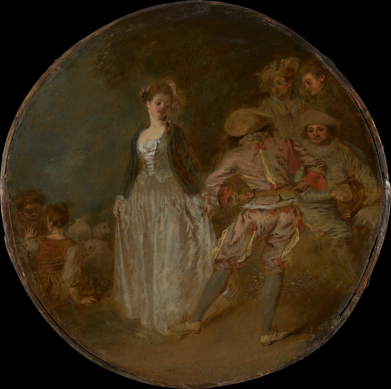A Country Dance alkotó: Jean Antoine Watteau