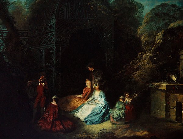 A fuvolaművész alkotó: Jean Antoine Watteau