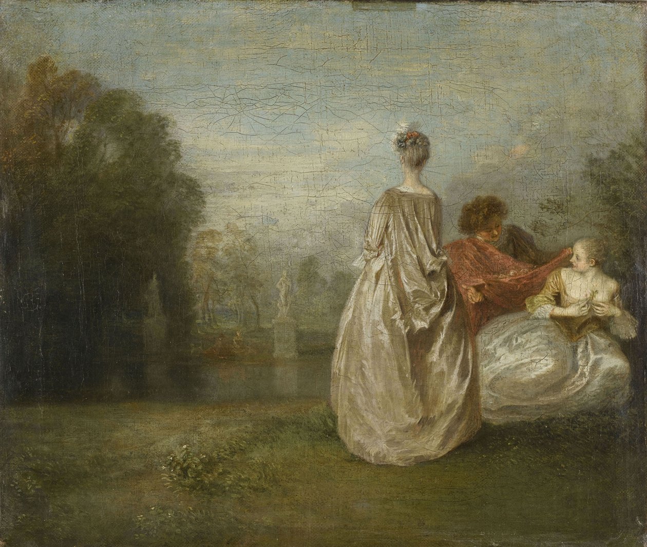A két unokatestvér A két unokatestvér alkotó: Jean Antoine Watteau