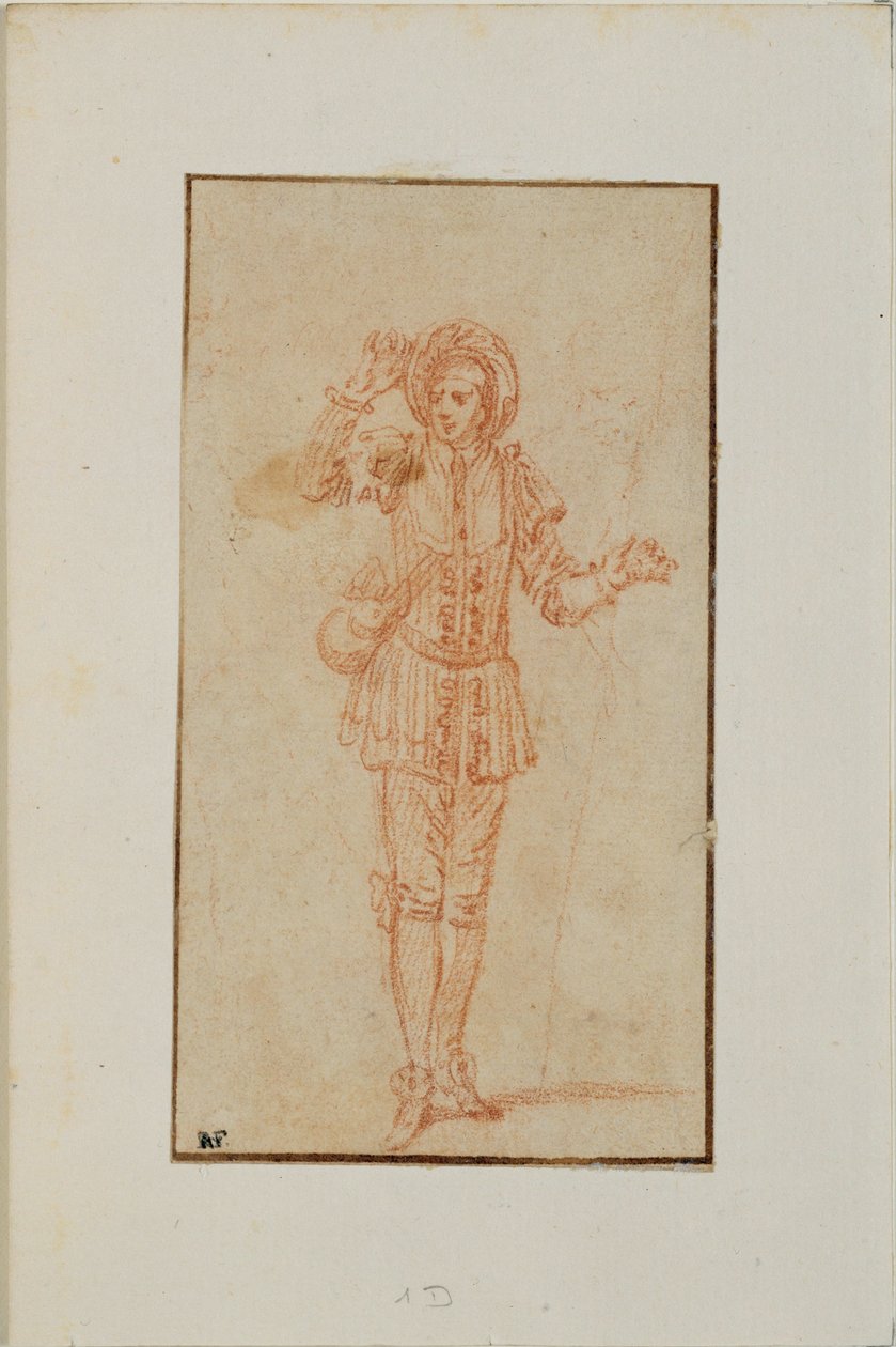 Un pelerin de Cythere ... alkotó: Jean Antoine Watteau