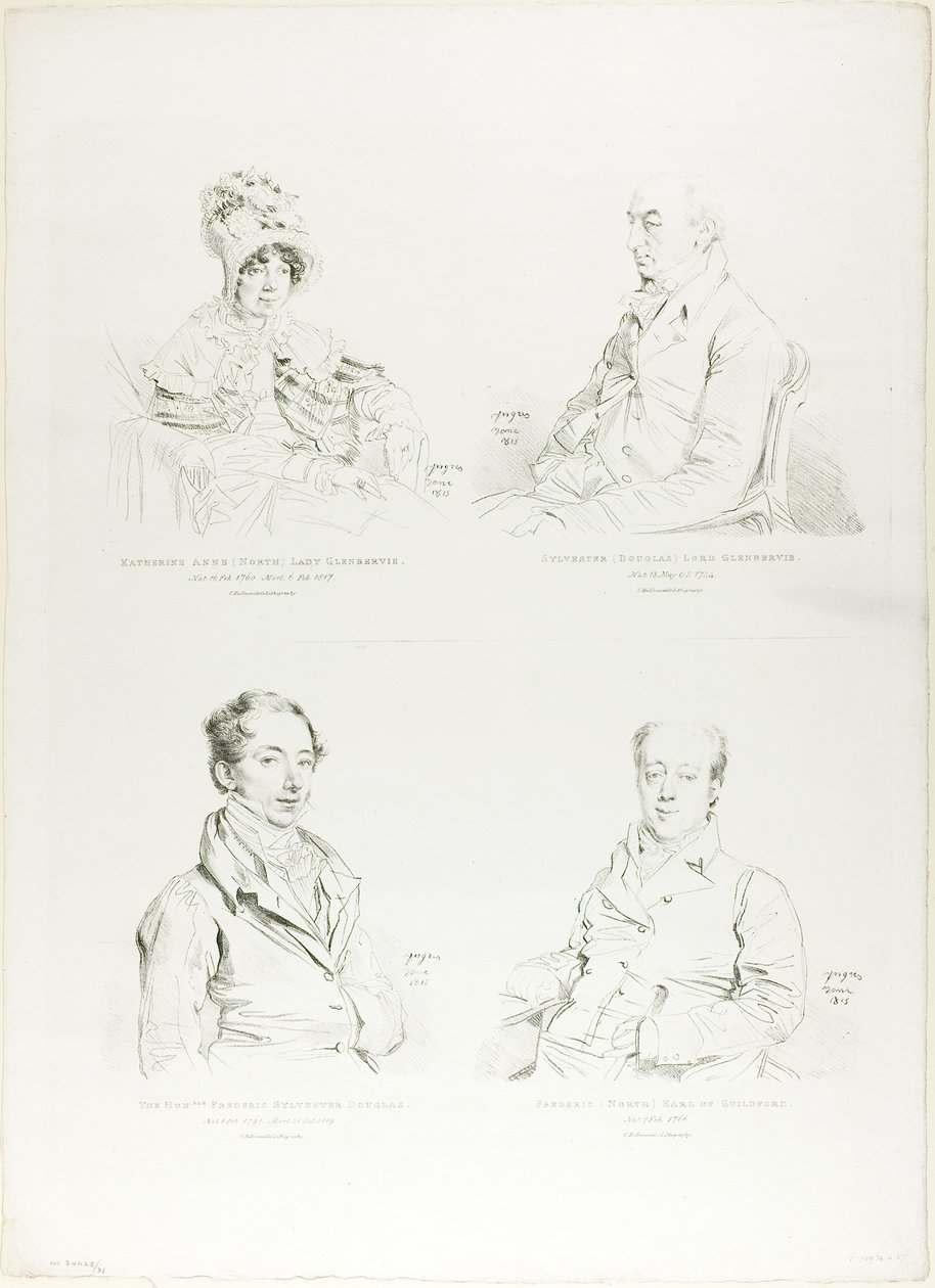 Négy családi portré alkotó: Jean Auguste Dominique Ingres