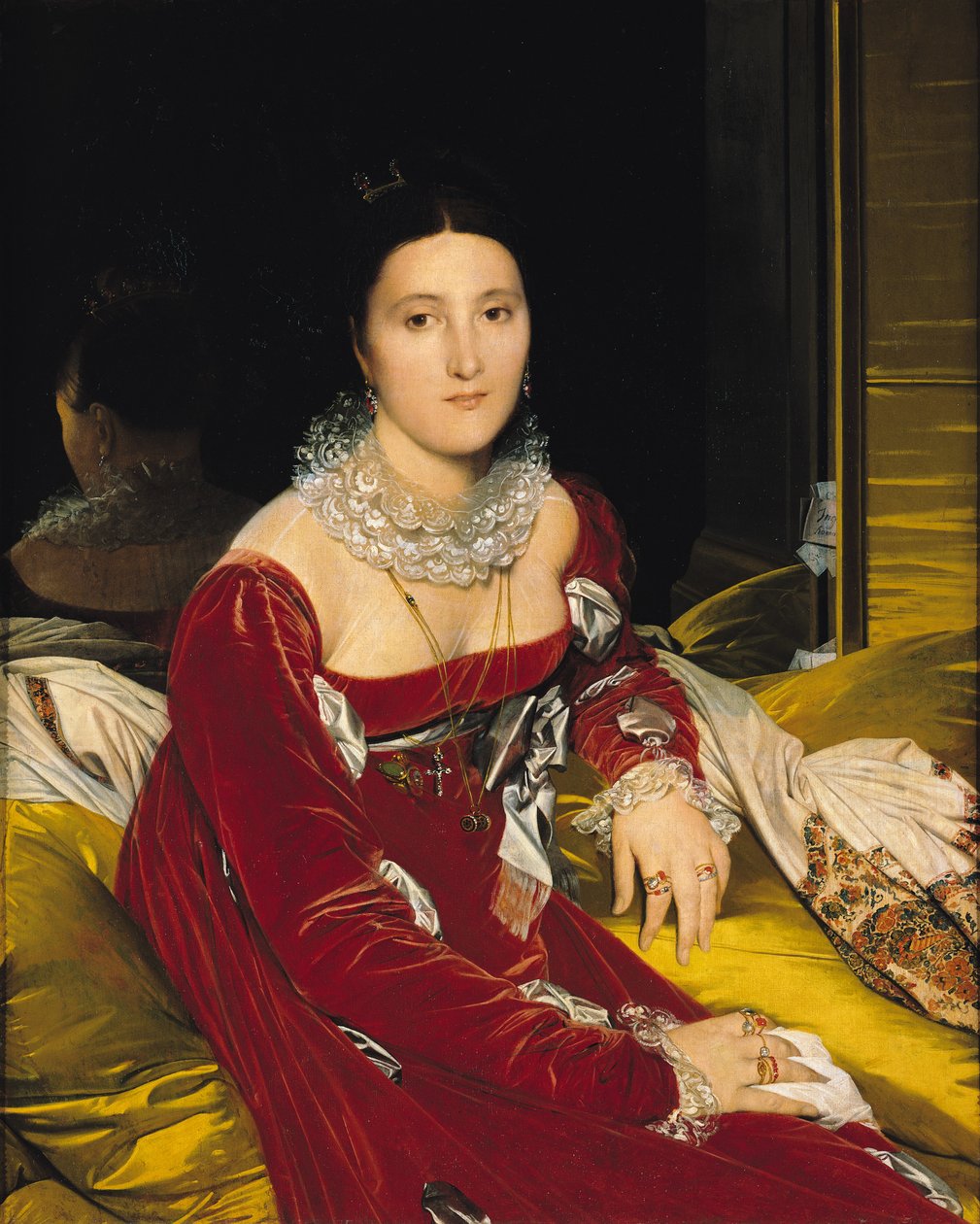 Madame de Senonnes, 1814-16 alkotó: Jean Auguste Dominique Ingres