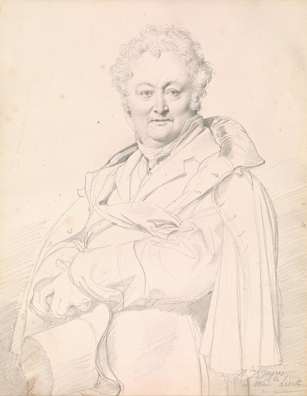 Guillaume Guillon-Lethière portréja alkotó: Jean Auguste Dominique Ingres