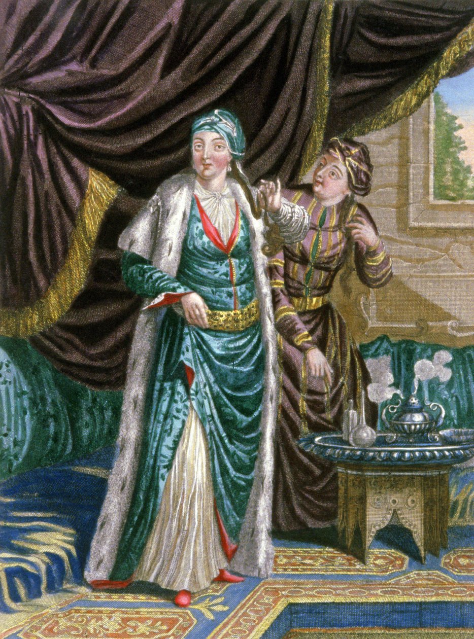 Assaki szultána alkotó: Jean Baptiste (after) Vanmour
