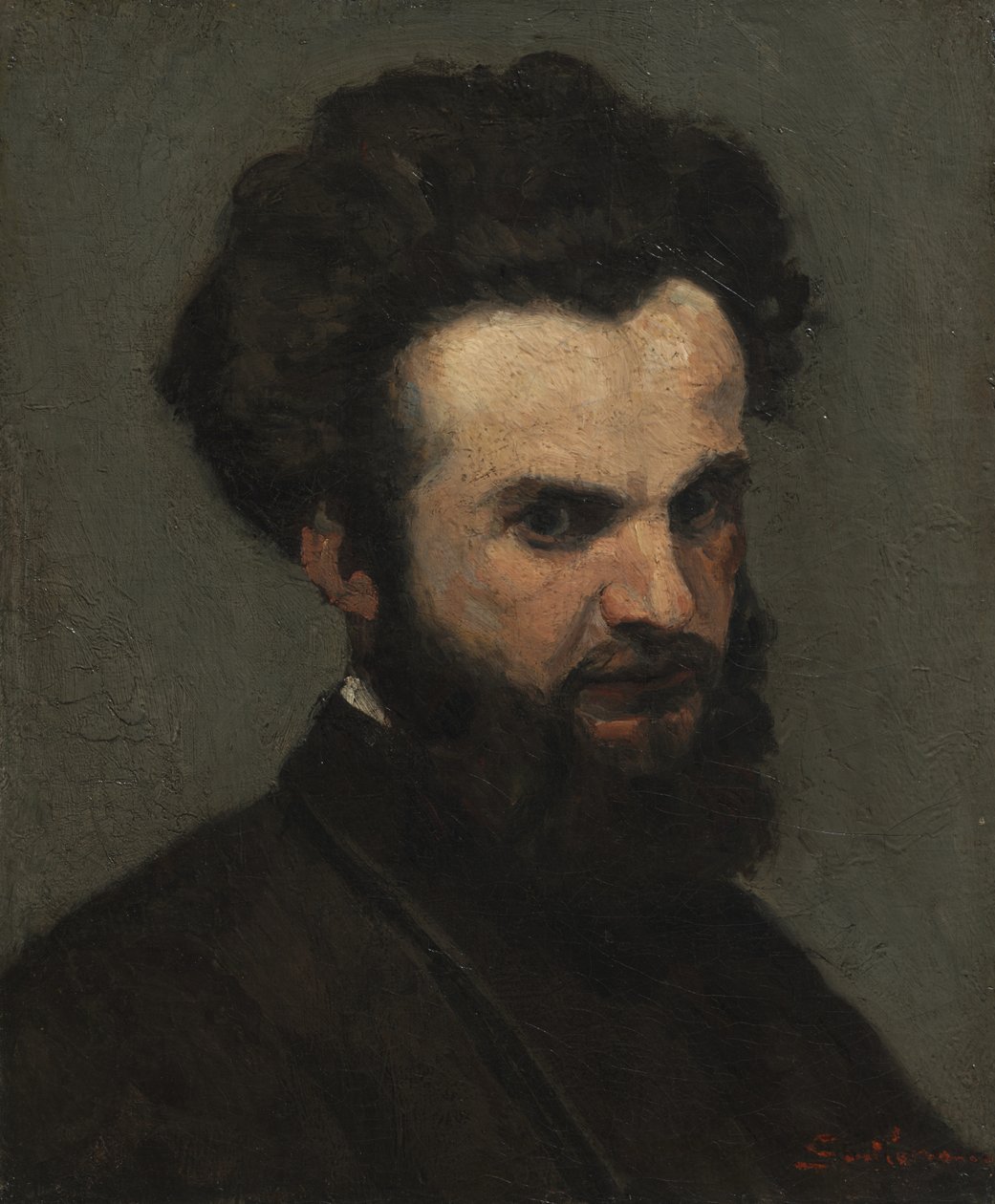 Önarckép, 1872-1874 körül. alkotó: Jean Baptiste Armand Guillaumin