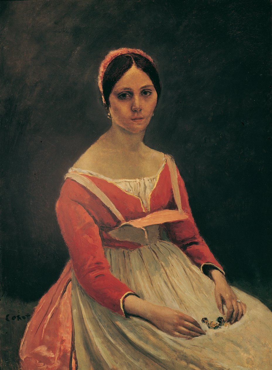 Madame Legois alkotó: Jean Baptiste Camille Corot