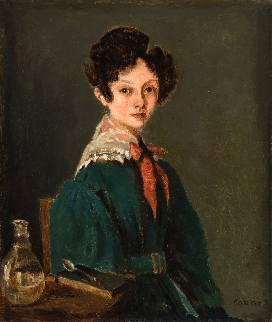 Lemaistre asszony alkotó: Jean Baptiste Camille Corot