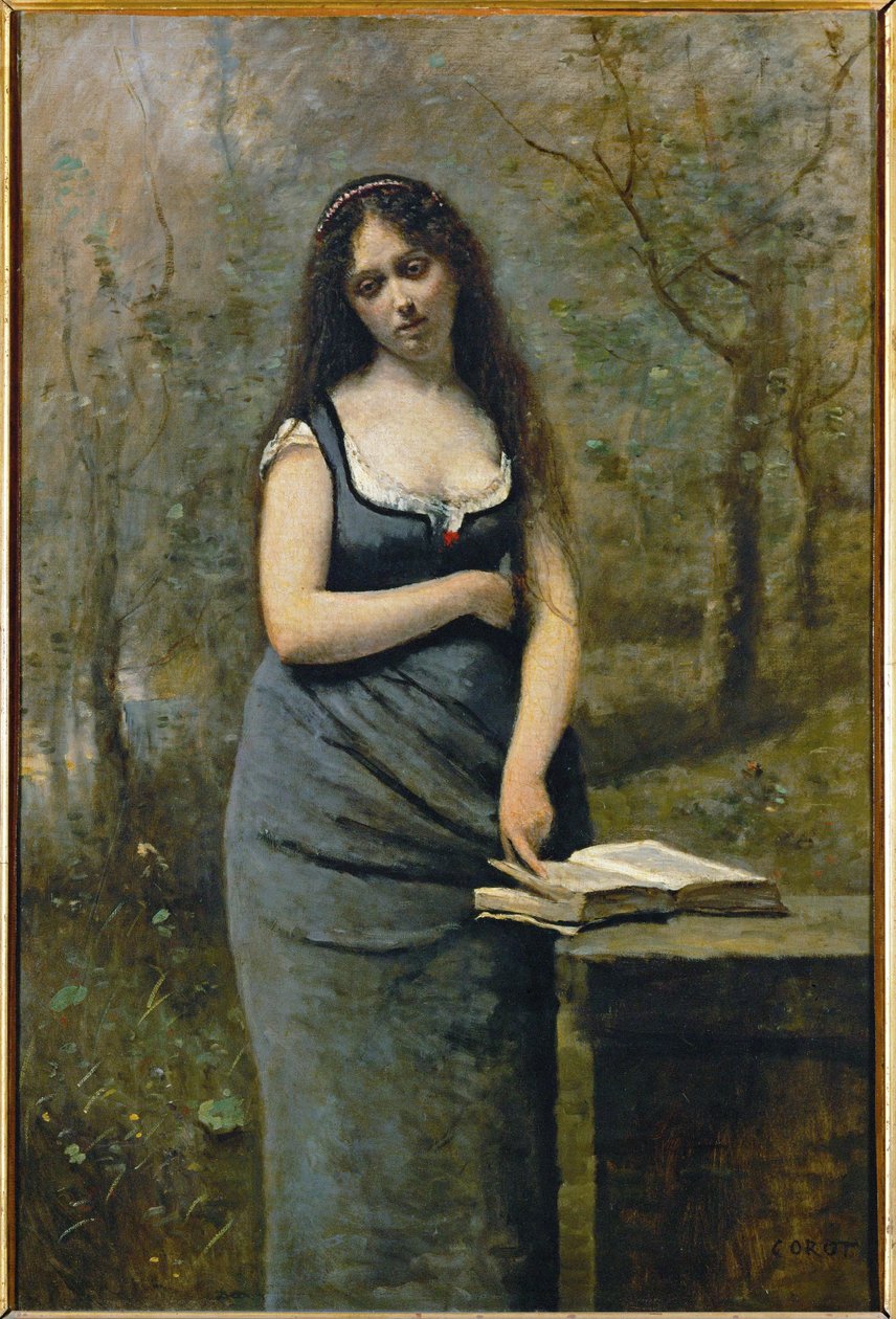 Velleda ... alkotó: Jean Baptiste Camille Corot