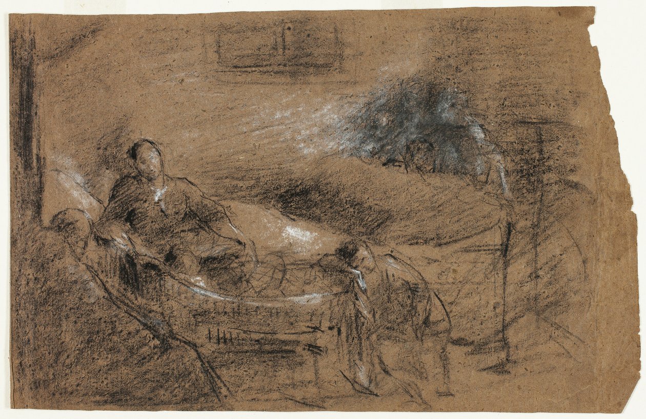 Halálos ágy jelenet alkotó: Jean Baptiste Carpeaux