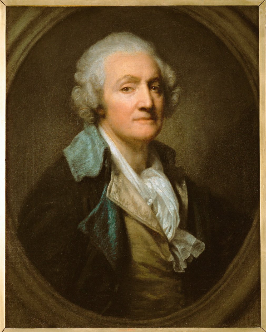 Jean Baptiste Greuze, önarckép ... alkotó: Jean Baptiste Greuze