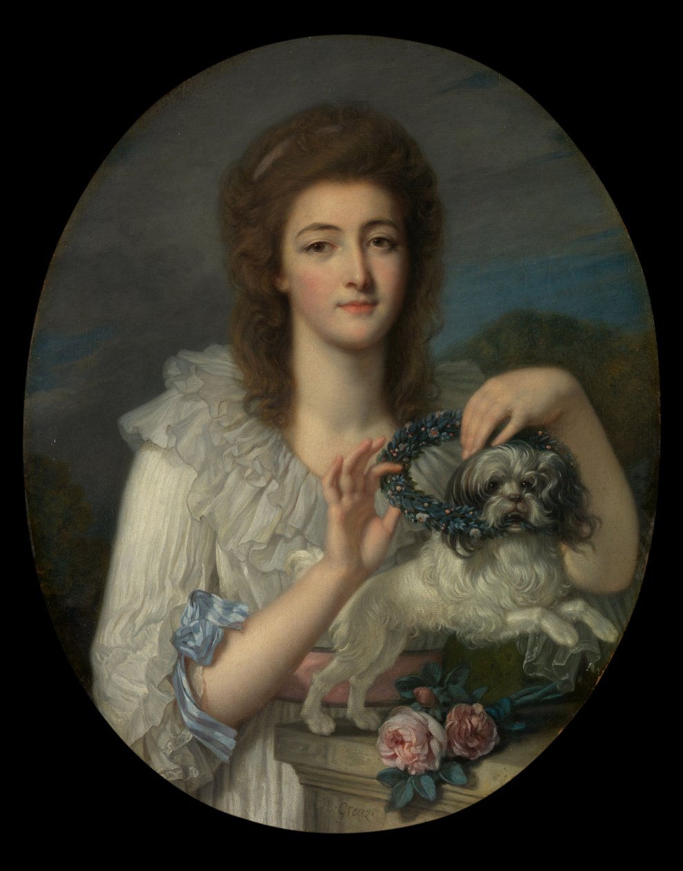 Varvara Nyikolajevna Gagarina hercegnő (1762–1802), 1780–82. alkotó: Jean Baptiste Greuze