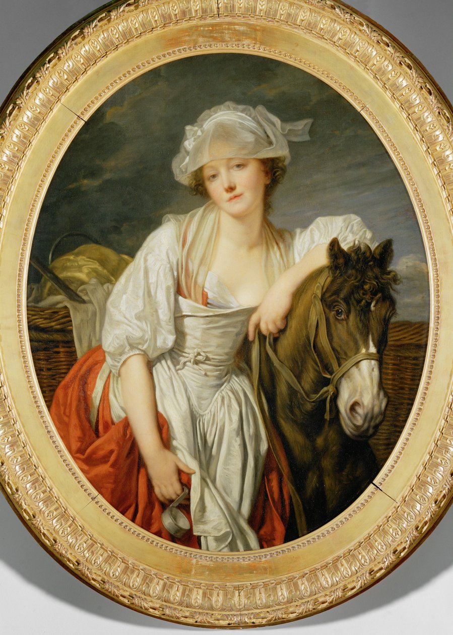 A tejeslány (festmény vászonra) alkotó: Jean Baptiste Greuze