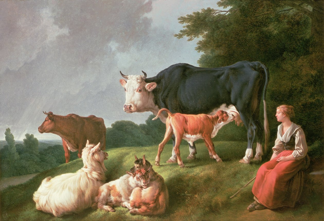 Lelkészi jelenet alkotó: Jean Baptiste Huet