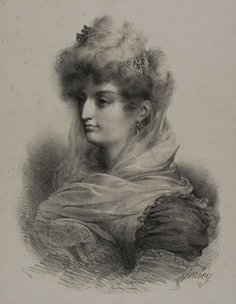 Angoulème hercegnője, Madame la Dauphine alkotó: Jean Baptiste Isabey