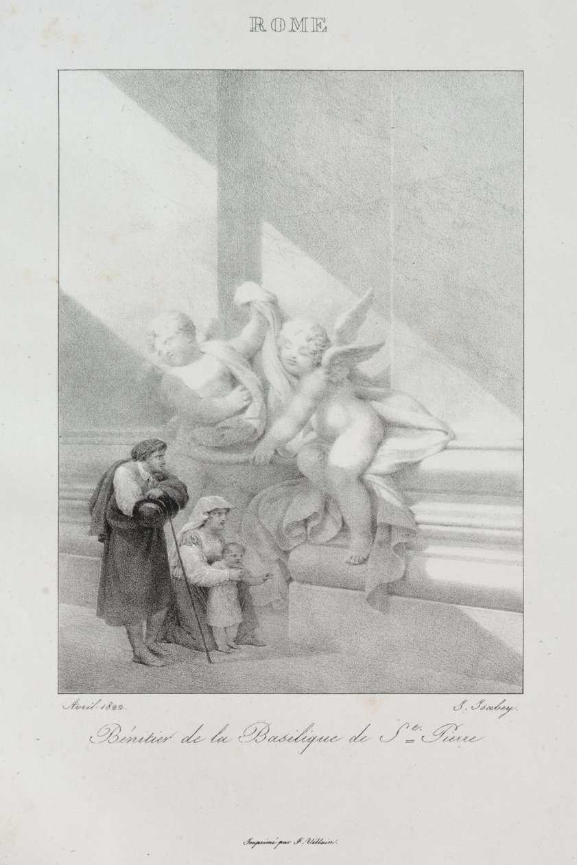 Olaszországi utazás 1822-ben alkotó: Jean Baptiste Isabey