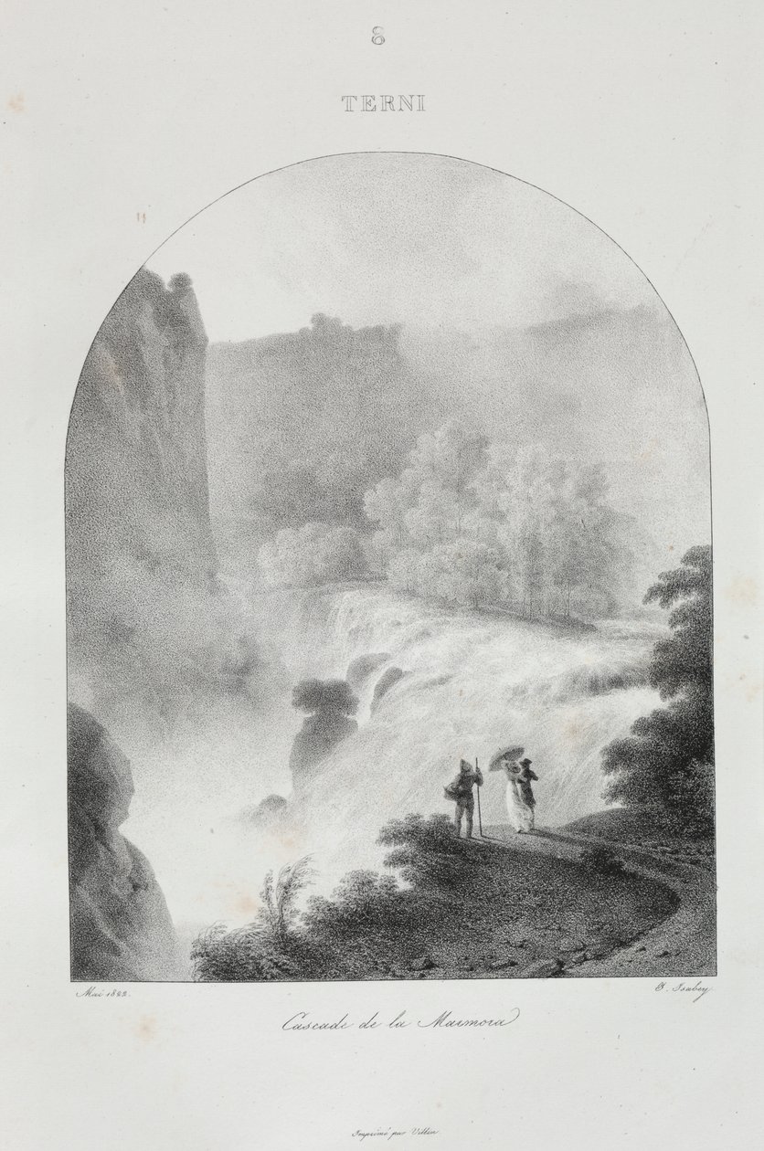 Olaszországi utazás 1822-ben alkotó: Jean Baptiste Isabey