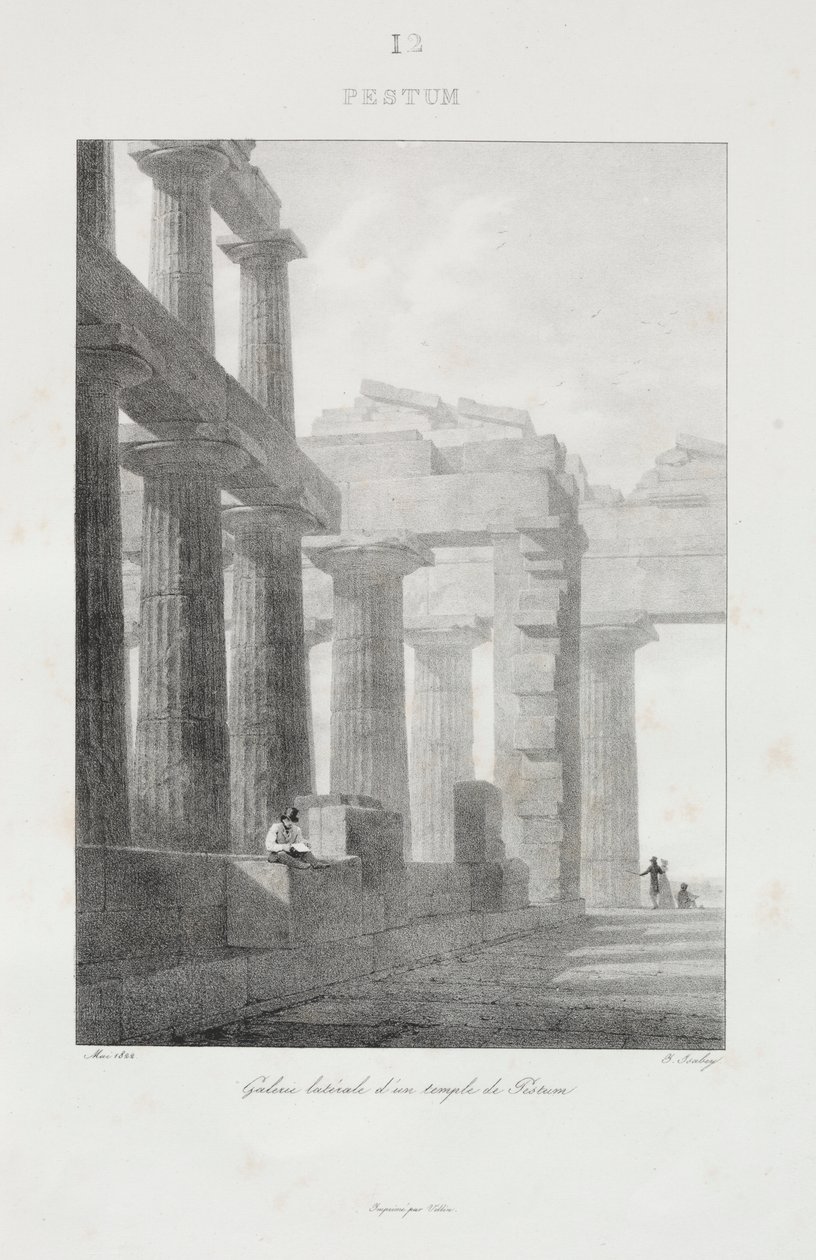 Olaszországi utazás 1822-ben alkotó: Jean Baptiste Isabey