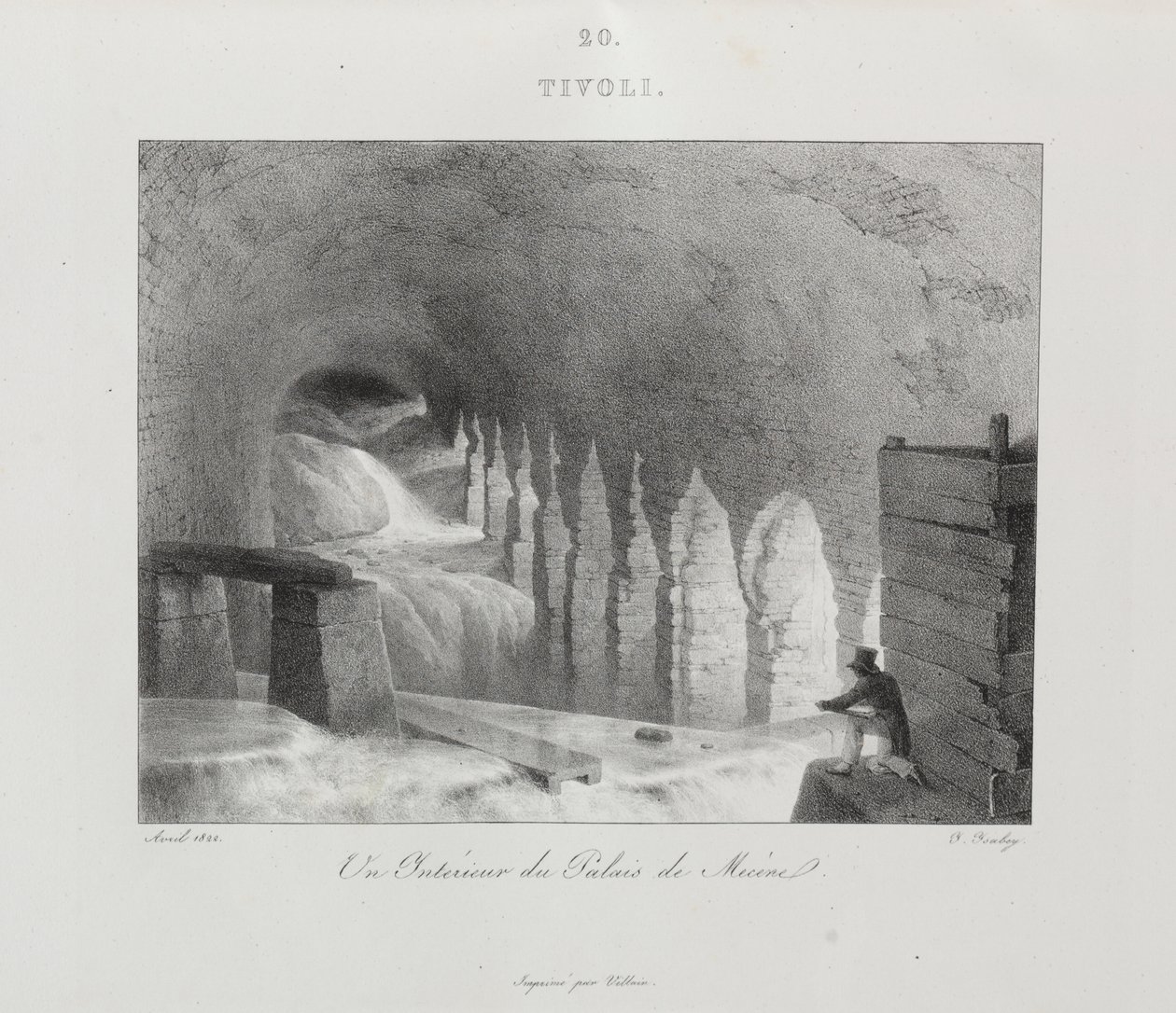 Olaszországi utazás 1822-ben alkotó: Jean Baptiste Isabey