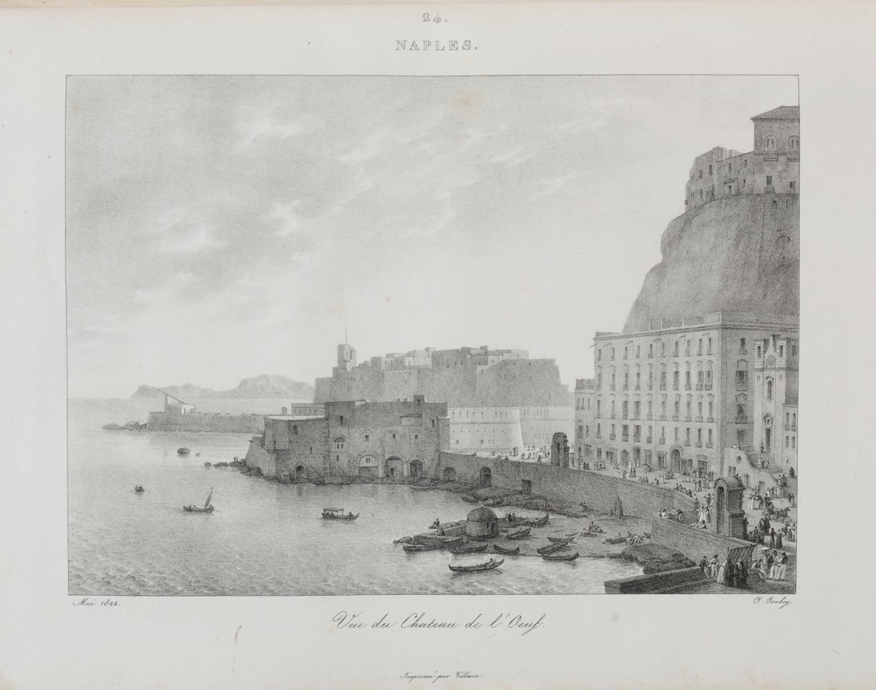 Olaszországi utazás 1822-ben alkotó: Jean Baptiste Isabey