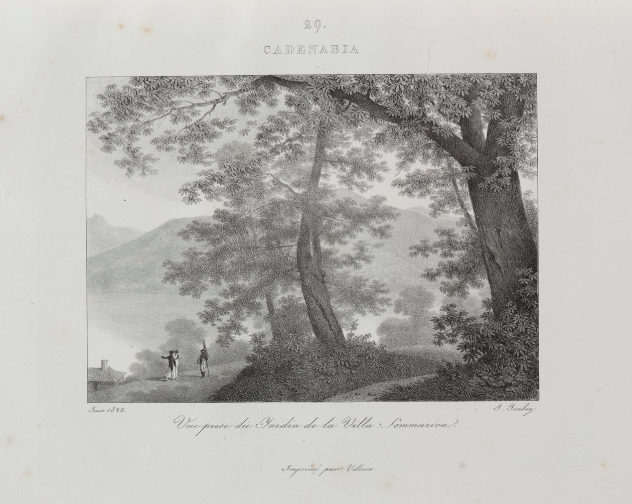 Olaszországi utazás 1822-ben, 1833-ban. alkotó: Jean Baptiste Isabey