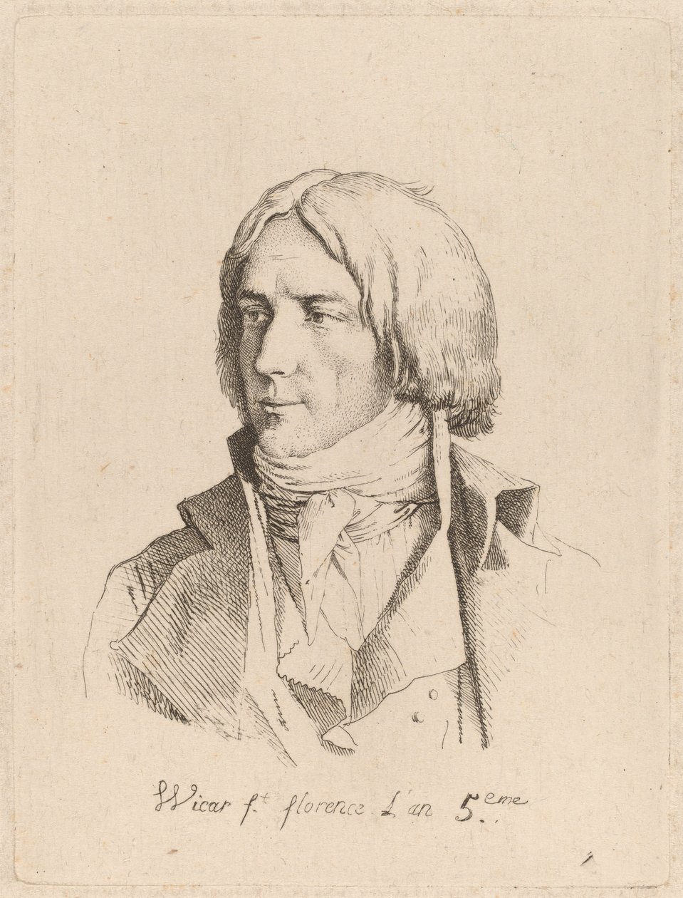 Önarckép alkotó: Jean Baptiste Joseph Wicar