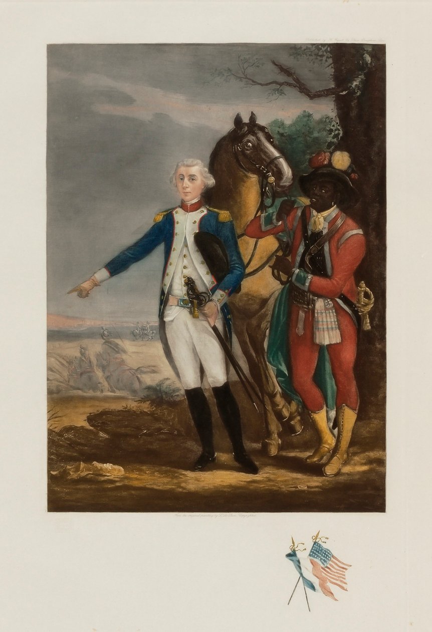 Lafayette tábornok alkotó: Jean Baptiste Le Paon