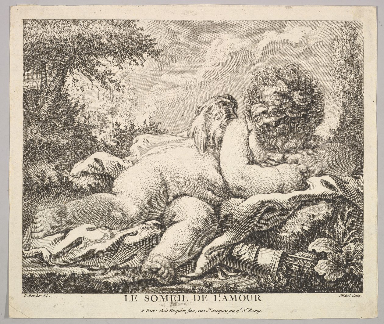 Ámor álma. alkotó: Jean Baptiste Michel