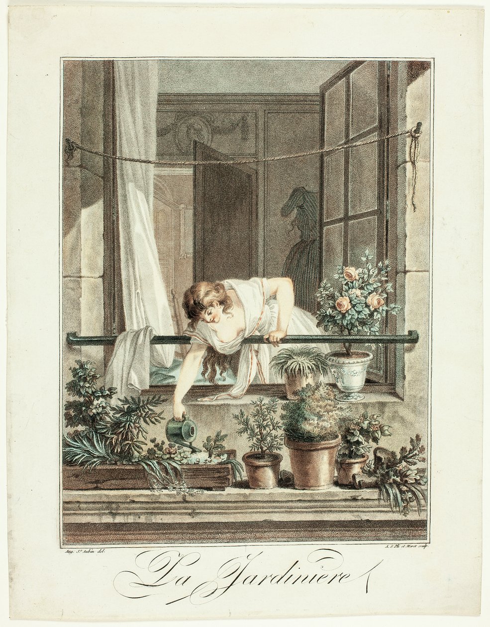 La Jardinière alkotó: Jean Baptiste Moret