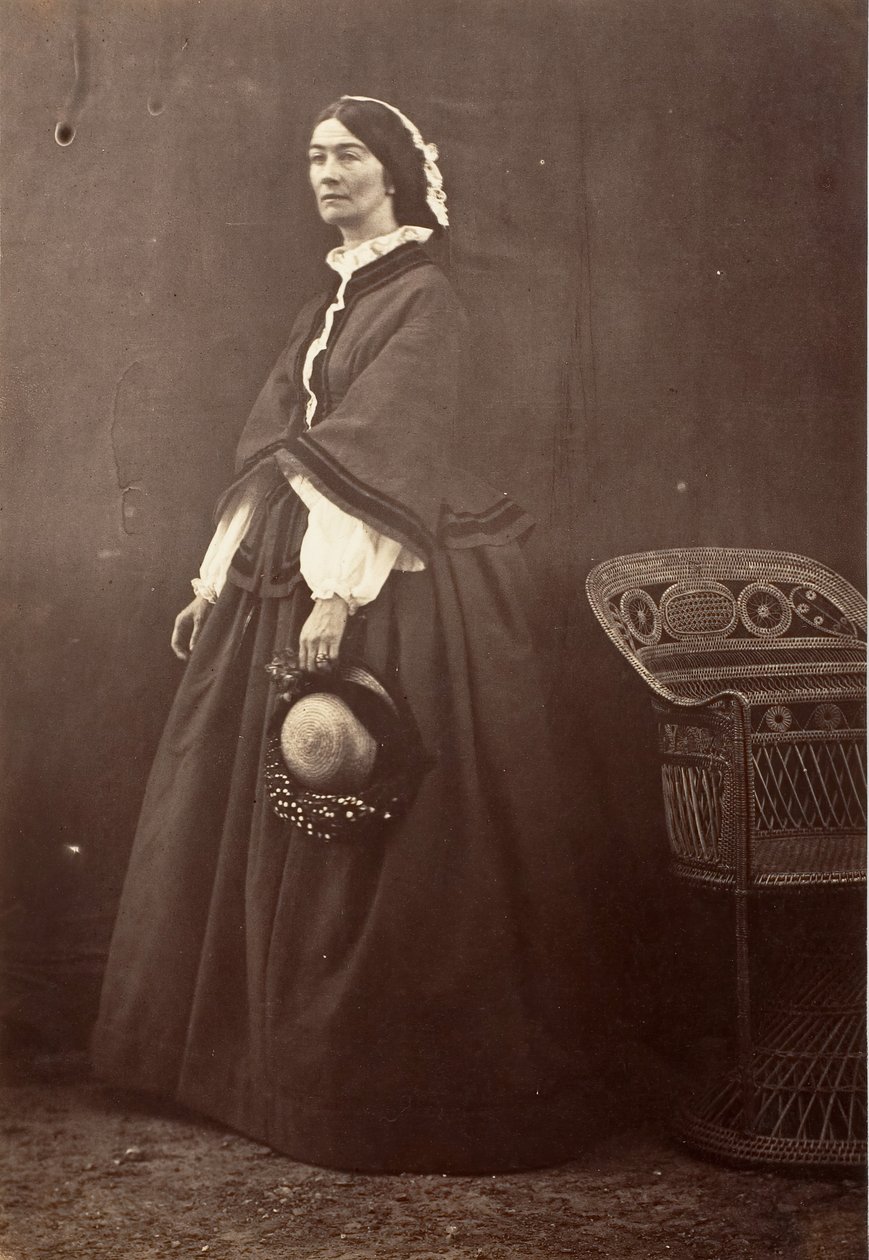 [The Countess Canning, Simla], 1861. alkotó: Jean Baptiste Oscar Mallitte