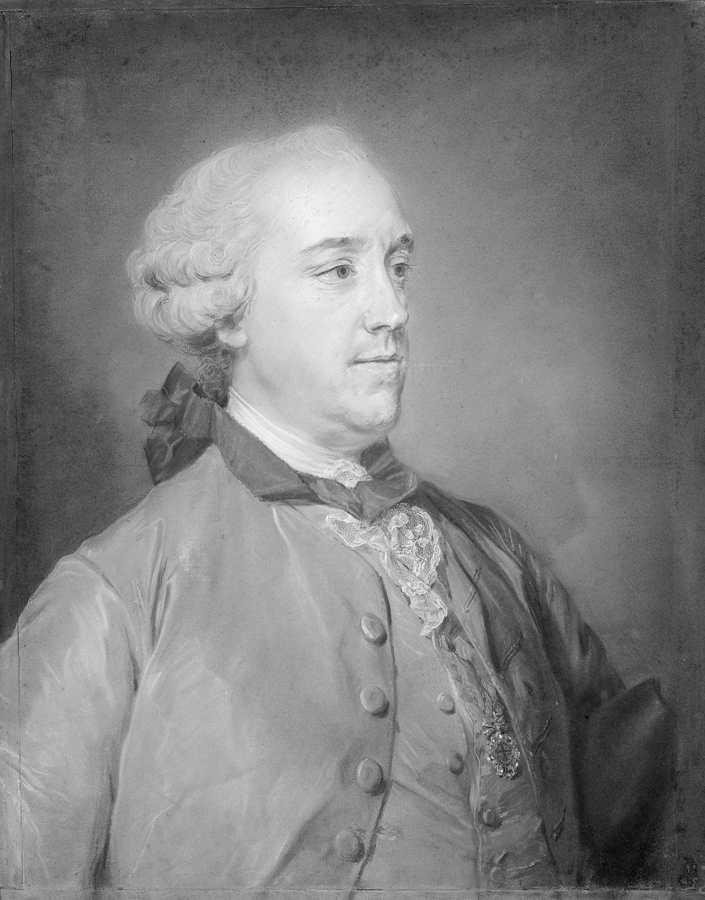 Le Marquis de Puente-Fort, 1761-62 alkotó: Jean Baptiste Perronneau