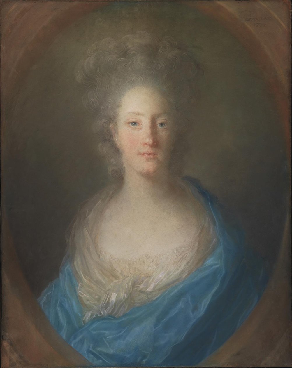 Egy hölgy portréja alkotó: Jean Baptiste Perronneau