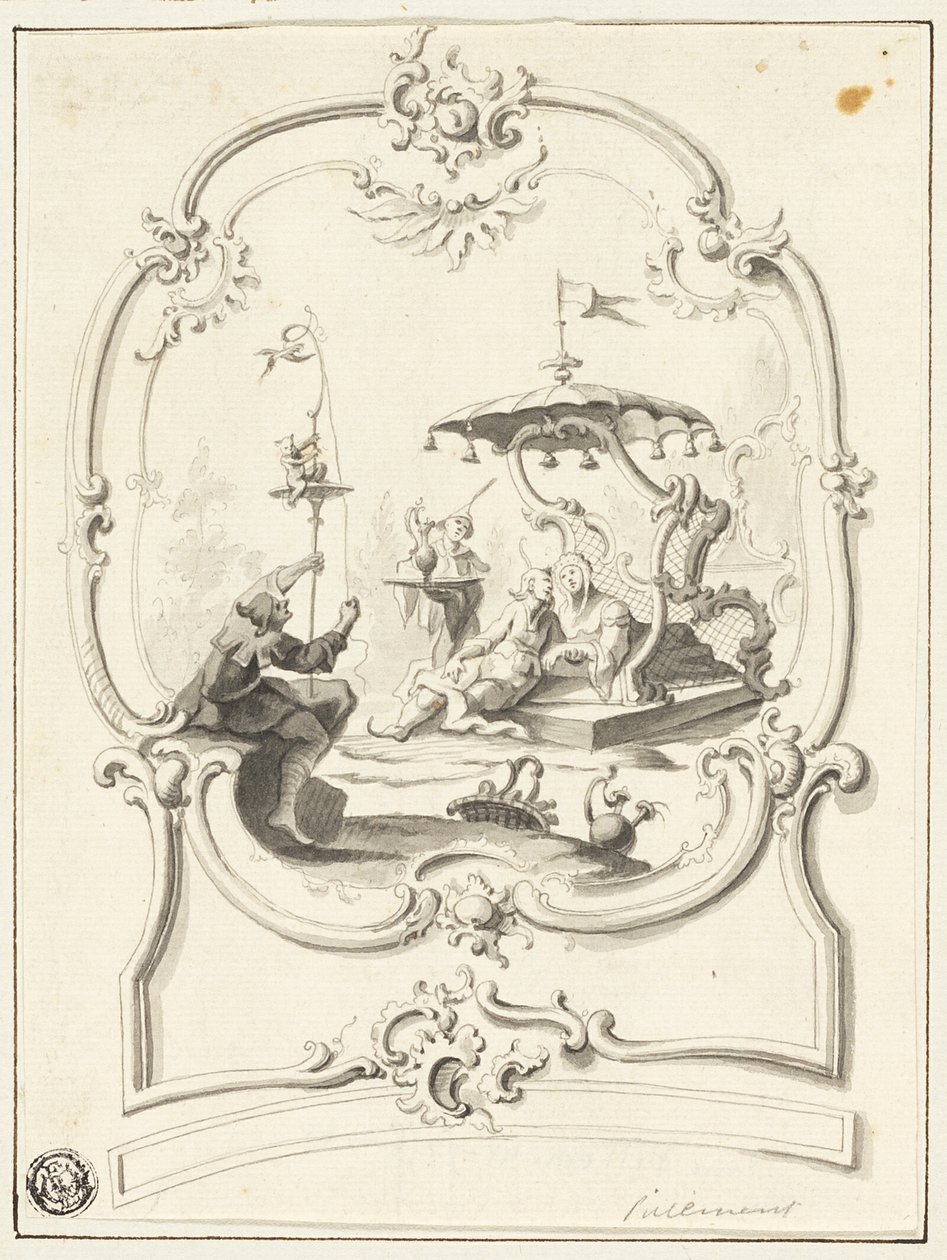 Chinoiserie alkotó: Jean Baptiste Pillement