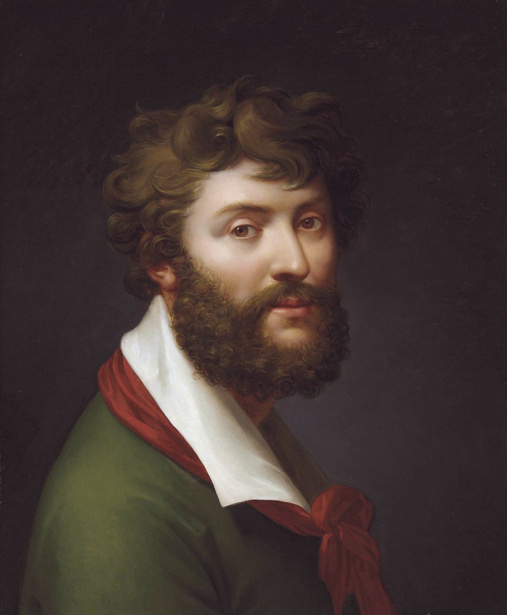 Önarckép. alkotó: Jean Baptiste Regnault