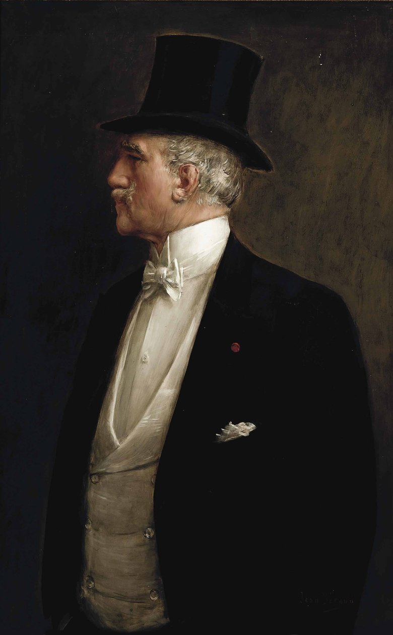 Önarckép, c. 1909. alkotó: Jean Beraud
