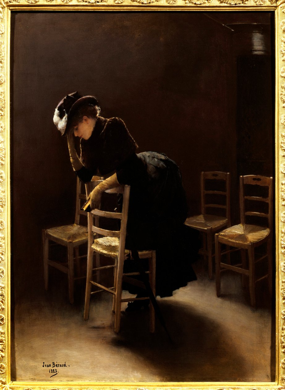 Az ima. Jean Beraud festménye (1849-1935) alkotó: Jean Beraud