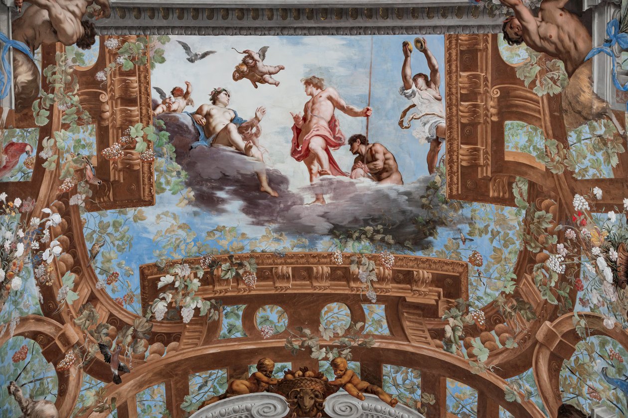 Bacchus és Vénusz és putti alkotó: Jean Boulanger