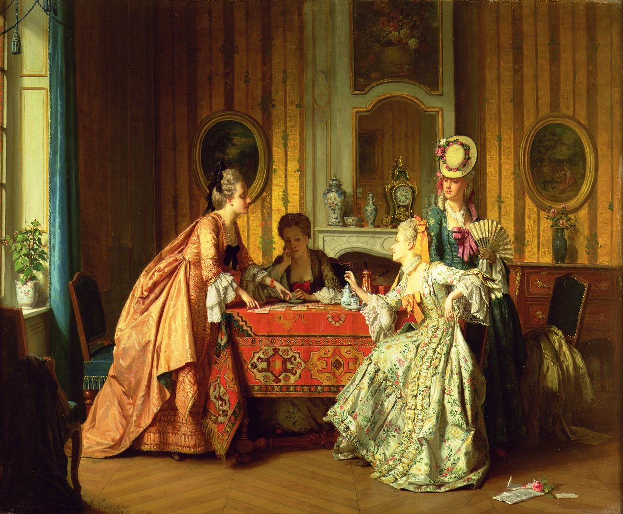 Egy szép kéz, 1873 alkotó: Jean Carolus