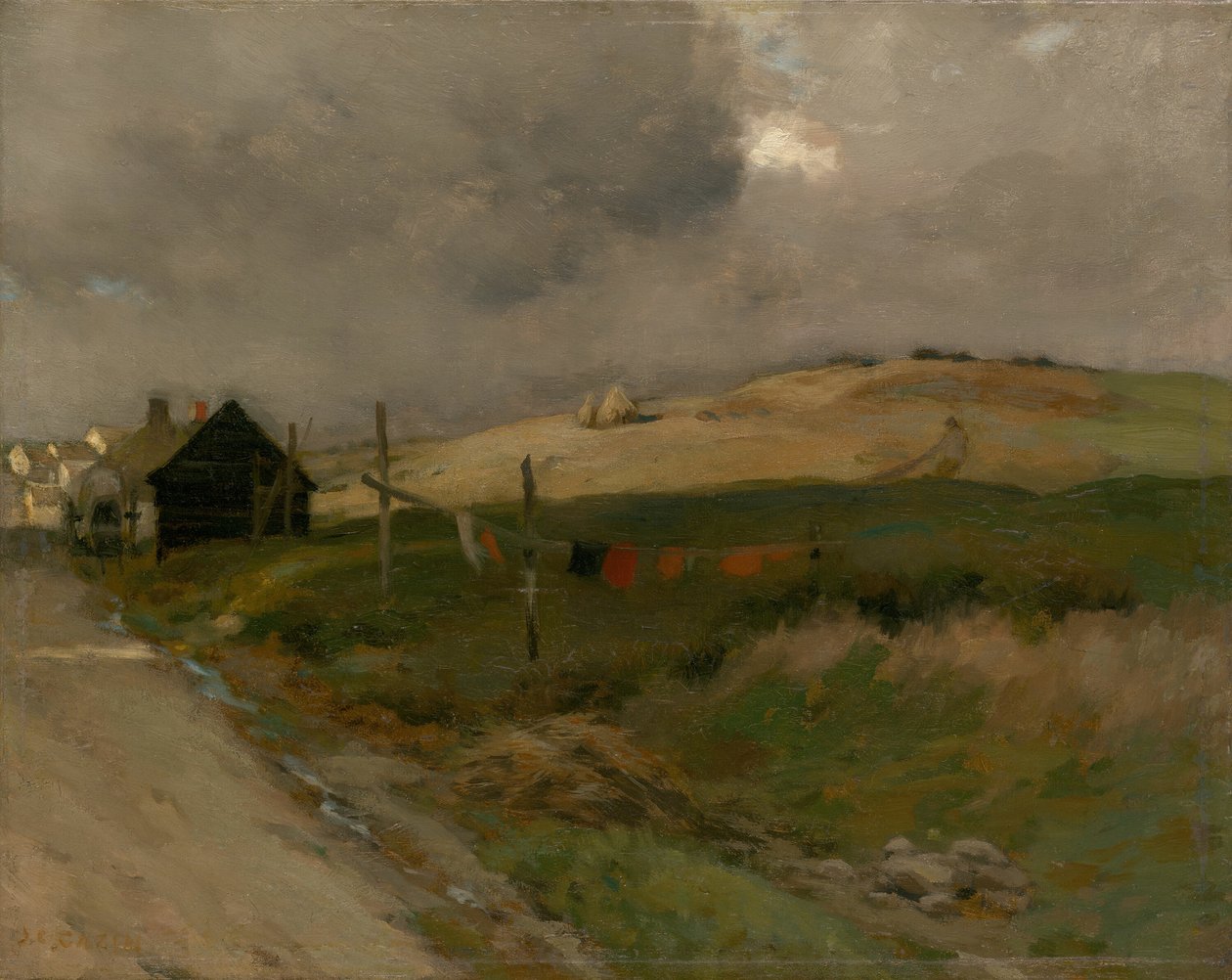 Táj, c. 1895. alkotó: Jean Charles Cazin