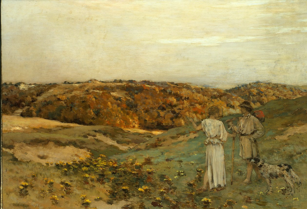 Tóbiás és az angyal alkotó: Jean Charles Cazin