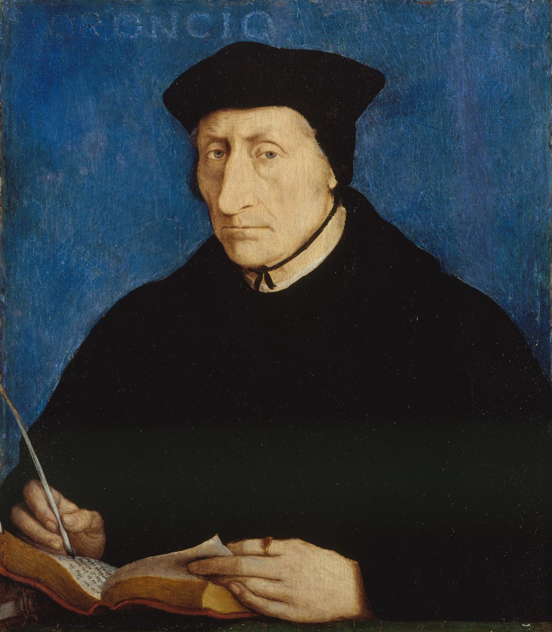 Guillaume Budé, 1536 körül (olaj, fa) alkotó: Jean Clouet