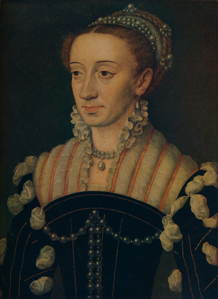 Navarrai Margit, c1563 alkotó: Jean Clouet