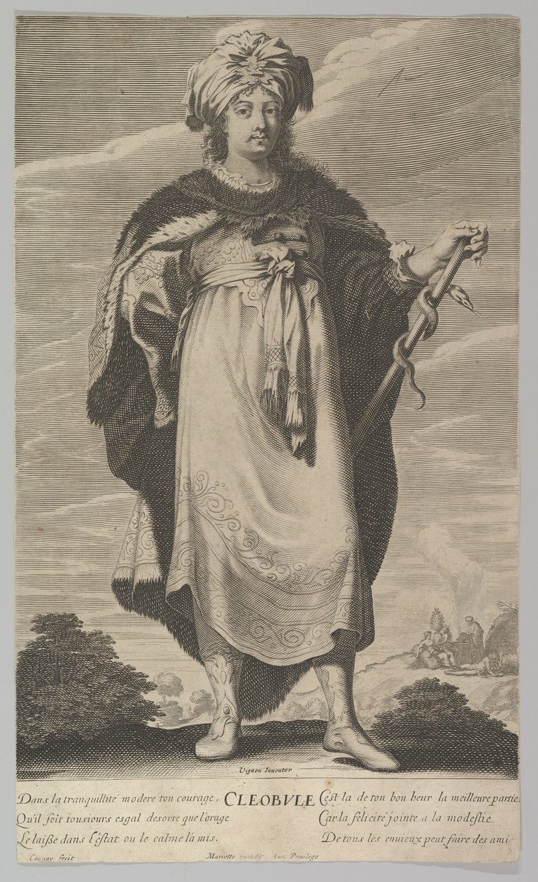 Cleobule, kb. 1639-40 alkotó: Jean Couvay