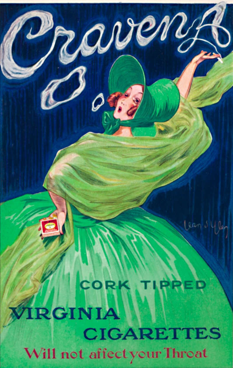 „Craven A – angol poszter”, 1926 alkotó: Jean D