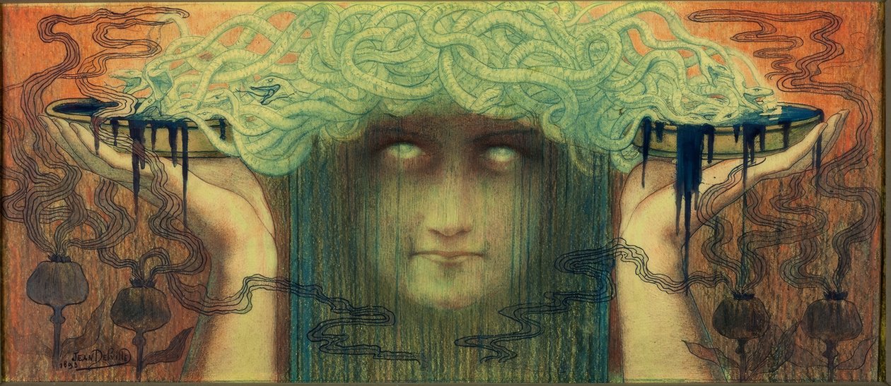 Meduse alkotó: Jean Delville