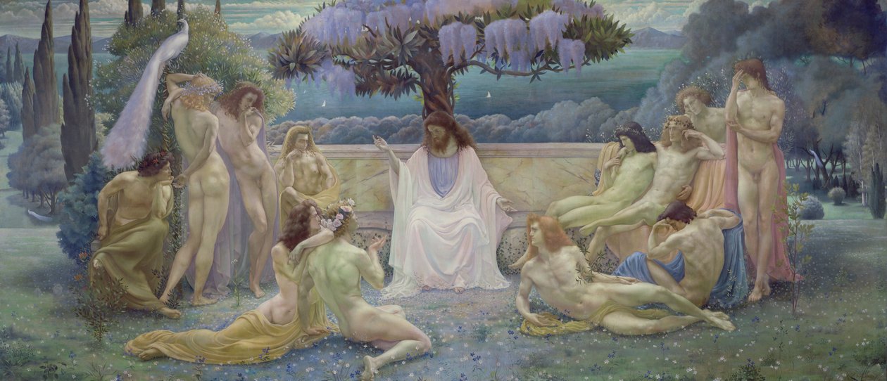 Platón iskolája alkotó: Jean Delville