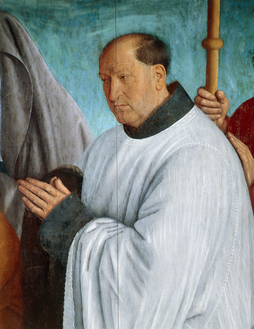 Franciaország, Nouans-les-Fontaines, Szent Márton templom, Pieta alkotó: Jean Fouquet