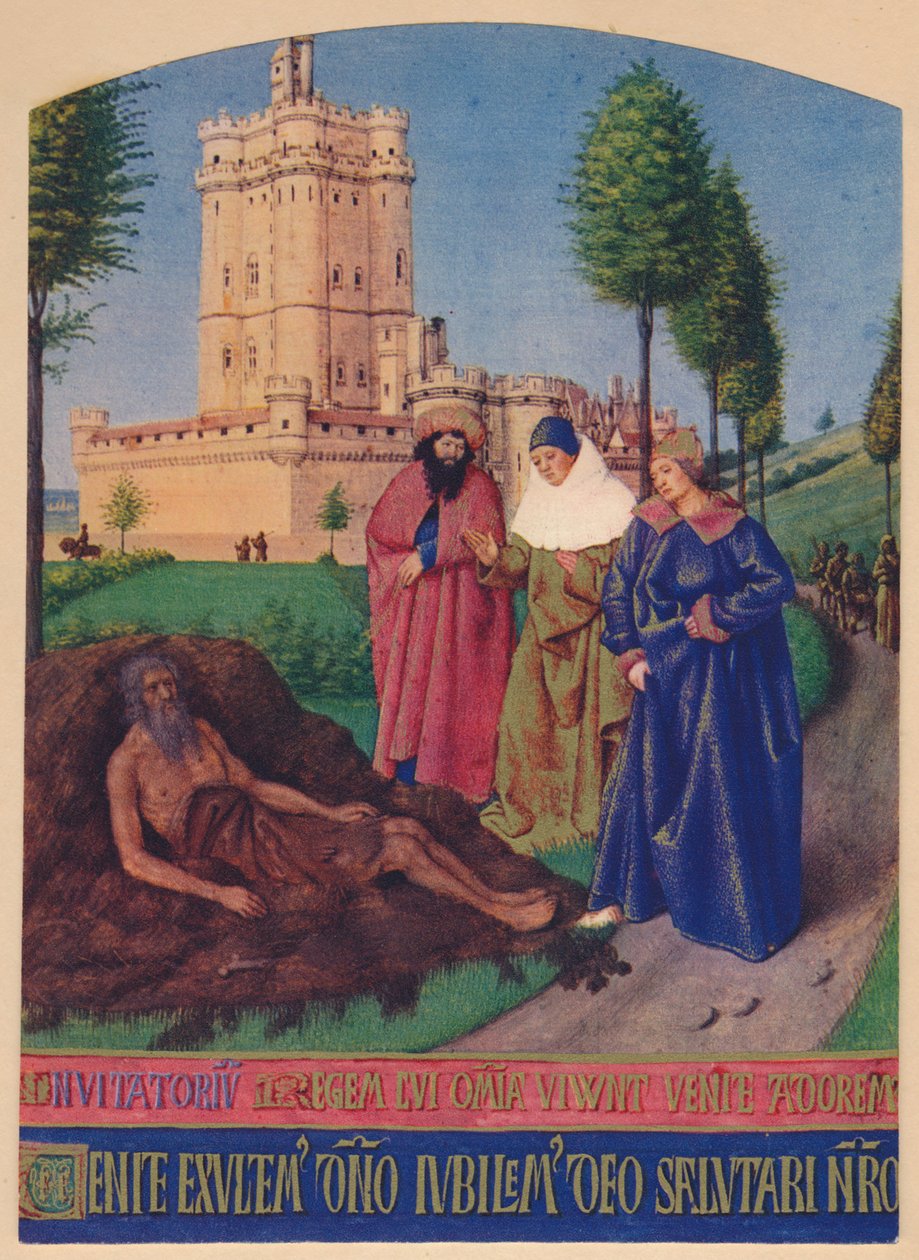 Job, c1455, 1939 alkotó: Jean Fouquet
