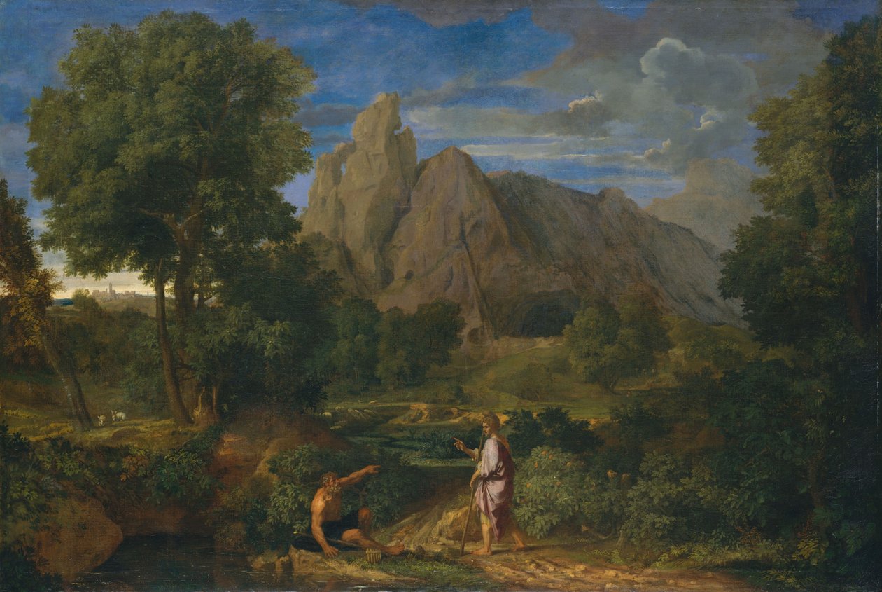 Mercury és Battus alkotó: Jean Francois I Millet