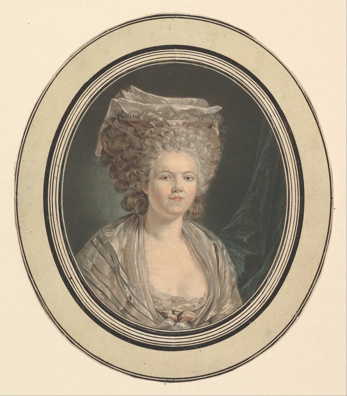 Mademoiselle Rose Bertin, Marie-Antoinette.n.d. varrónő. alkotó: Jean Francois Janinet