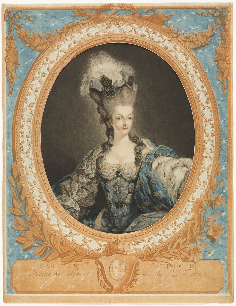 Marie Antoinette alkotó: Jean Francois Janinet